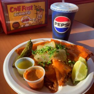2 Slices of Pizza Birria w/ 16oz fountain drink